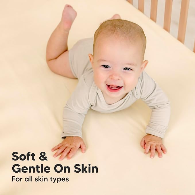 KeaBabies 2-Pack Organic Crib Sheets - Image 4