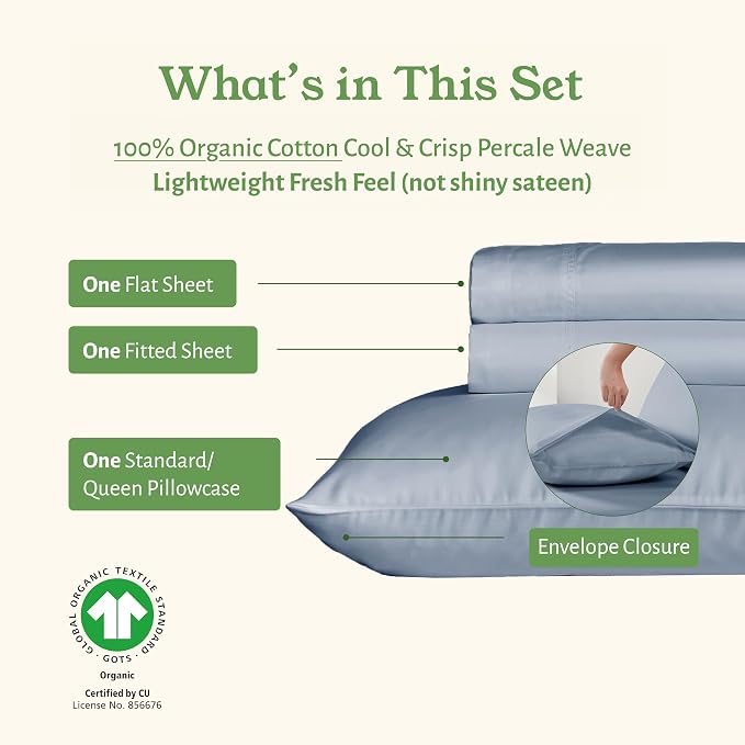 California Design Den Twin XL Bed Sheets Set - Image 4