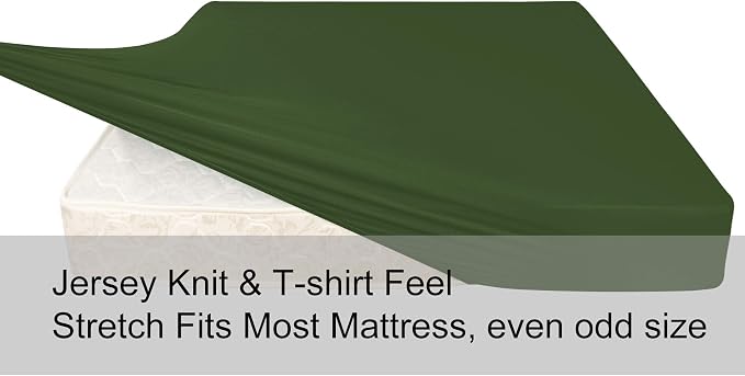 Soft Stretch Full Size Fitted Sheet Only - Image 3