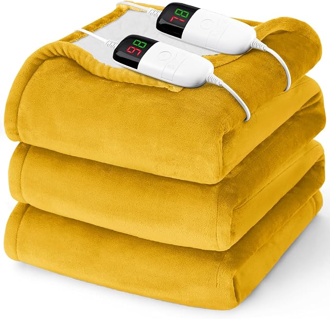 Heated Electric Blanket King Size by BOMOVA