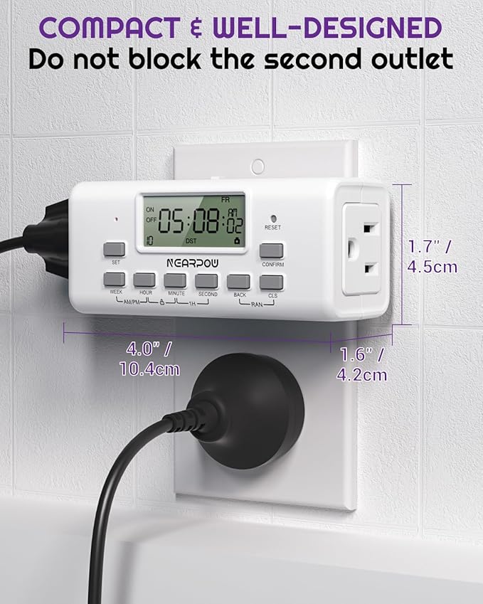 NEARPOW Digital Timer For Lamp - Image 4