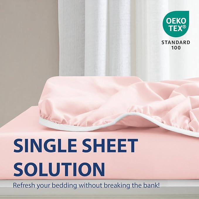Cathay Home Twin XL Fitted Sheet - Image 2