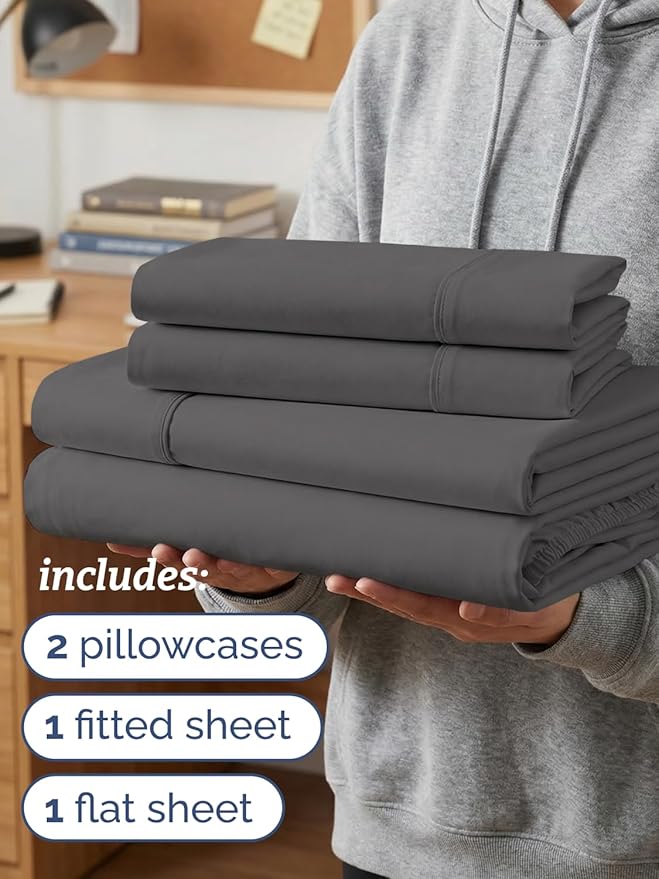 Twin XL 4 Piece Sheet Set - Image 3