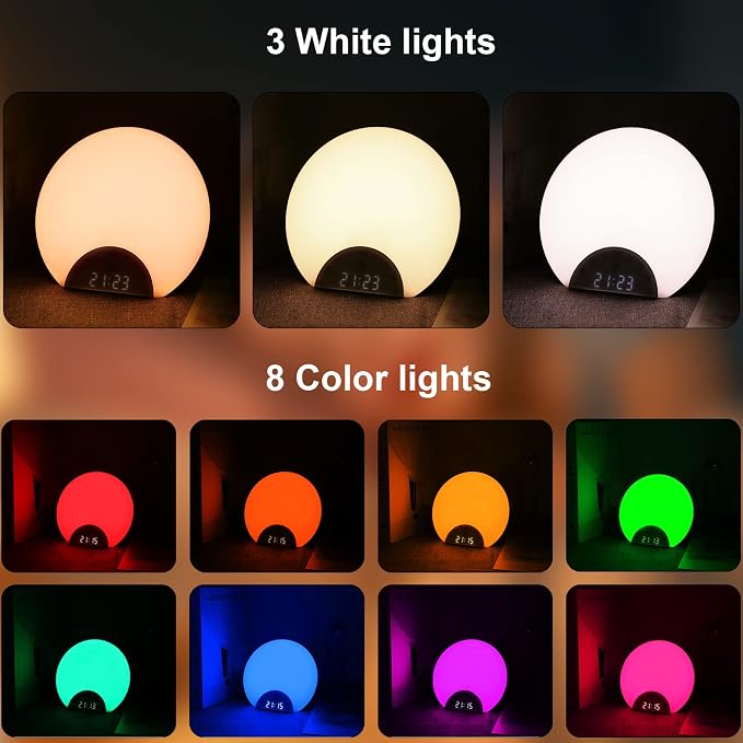ANTDALIS Sunrise Alarm Clock Wake Up Light - Image 5