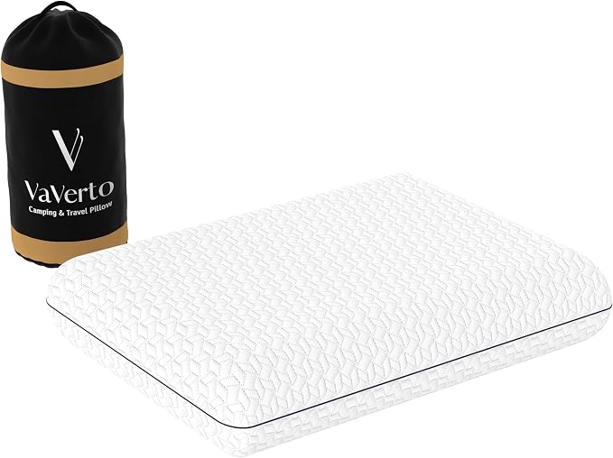 Vaverto Small Memory Foam Bed Pillow - Image 6