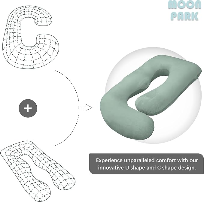 MOON PARK Pregnancy Pillows for Sleeping - Image 5
