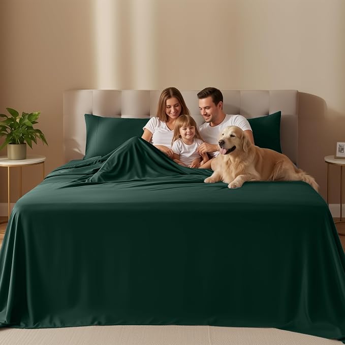 Utopia Bedding King Size Sheet Set – 4 Piece Bed Sheets, Soft and Breathable - Image 2