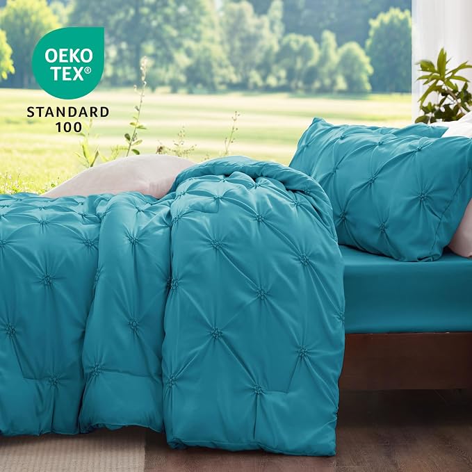 BEDELITE Teal King Size Comforter Set - Image 3
