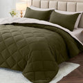 MUXHOMO 7 Pieces California King Comforter Set, Reversible Bed in a Bag Cal by MUXHOMO