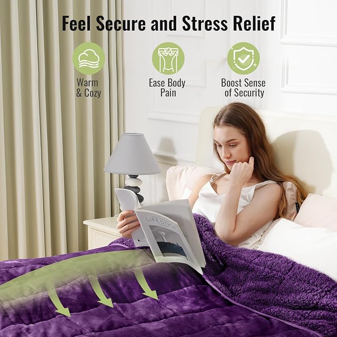 Uttermara Weighted Blanket for Adults, Queen Size Heavy Blanket - Image 4