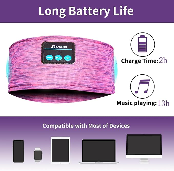 Wireless Sleep Headphones for Women - Image 8
