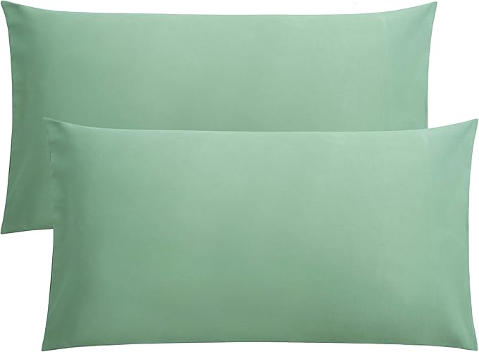 FLXXIE King Pillow Cases Set of 2, Soft Microfiber Pillow Covers by FLXXIE