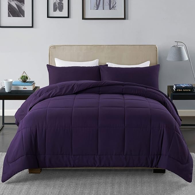 DOWNCOOL Twin Comforter Set -All Season Bedding Comforters Sets by DOWNCOOL