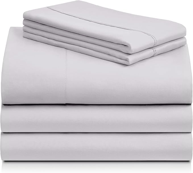 LuxClub 5 PC Sheet Set Bed Sheets Deep Pockets 16" Eco Friendly Wrinkle Free - Image 8