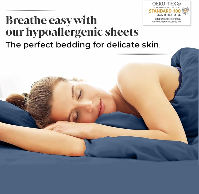 Luxury Bamboo Market | Queen Envelope Pillowcase Set | 100% Viscose Made from - Image 4