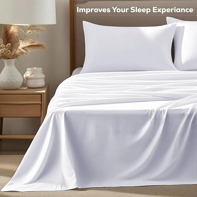 GOLD TEXTILES Queen Flat Sheet 24 Pack – Brushed Microfiber Top Sheets - Image 6