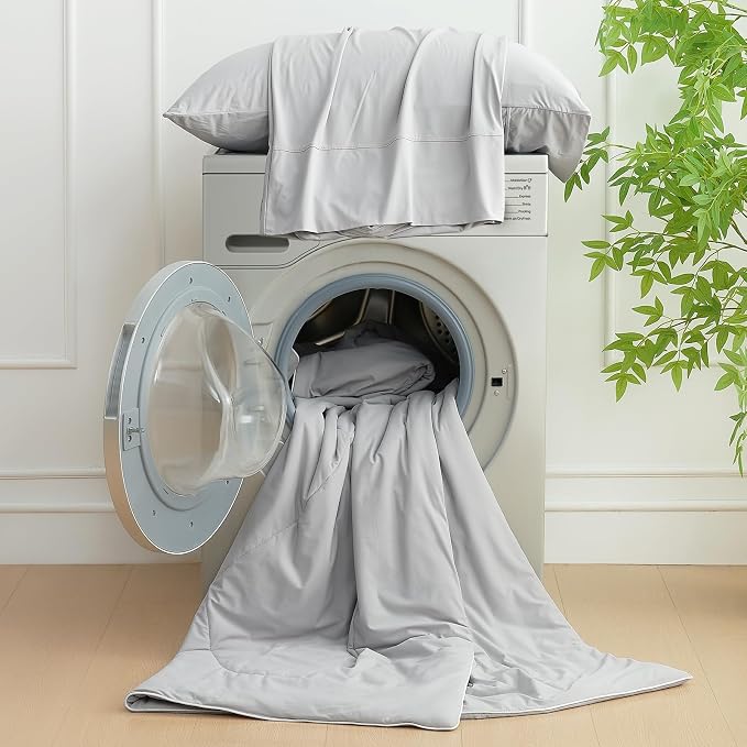 Cozy Bliss Cooling Comforter King XL Size, Cooling Blankets - Image 9