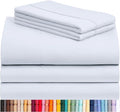 LuxClub 5 PC Sheet Set Bed Sheets Deep Pockets 16" Eco Friendly Wrinkle Free by LuxClub
