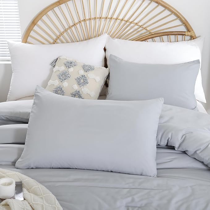 weigelia Light Grey Comforter Set King Size - Image 4