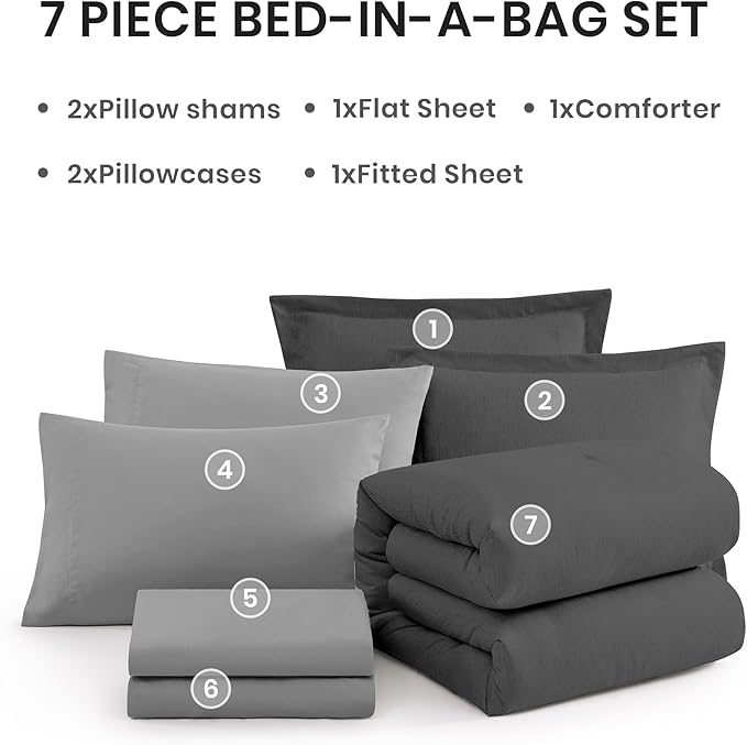 Monbix Queen Comforter Set - Image 7