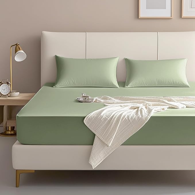 FreshCulture Twin Fitted Sheet Only – Premium Hotel-Quality Fitted Sheet - Image 2