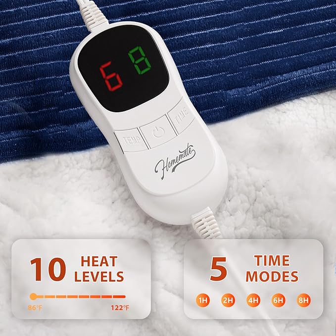 Homemate Heated Blanket Electric Throw - Image 3
