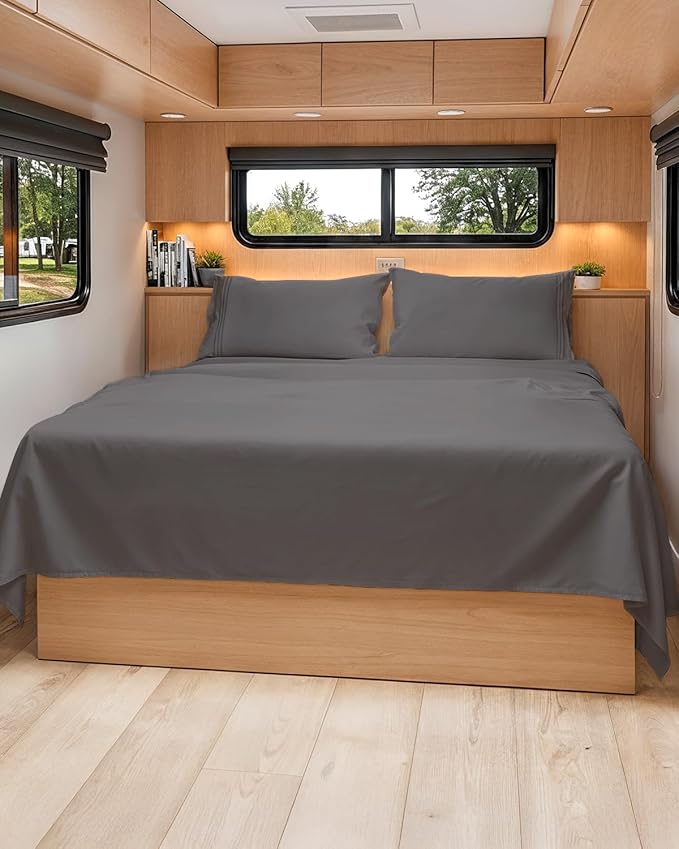 Short Queen Size 4 Piece Sheet Set by CGKUnlimited
