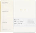 Productivity 3-month Planner Undated Daily Weekly Monthly Planner by Unknown