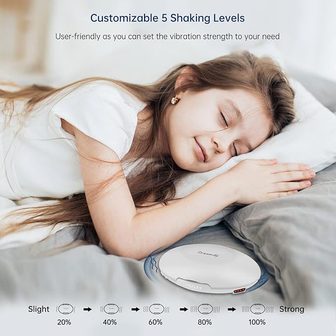 DreamSky Vibrating Alarm Clock for Heavy Sleepers - Image 3