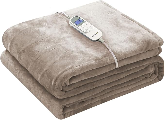 Wapaneus Heated Blanket Electric Blanket 72" x 84" Full Size by Wapaneus