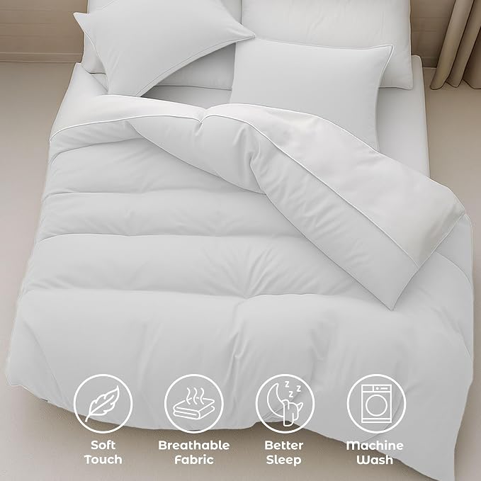 Pure Bedding Duvet Cover Twin/Twin XL Size - Image 4