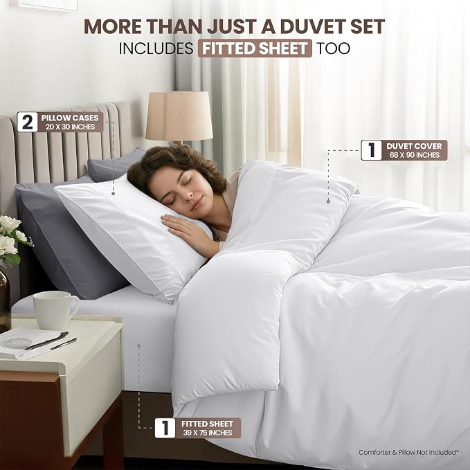 Utopia Bedding Duvet Cover Twin - Image 3