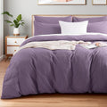 NEXHOME PRO Twin Duvet Cover Set, 100% Washed Cotton by NEXHOMEPRO