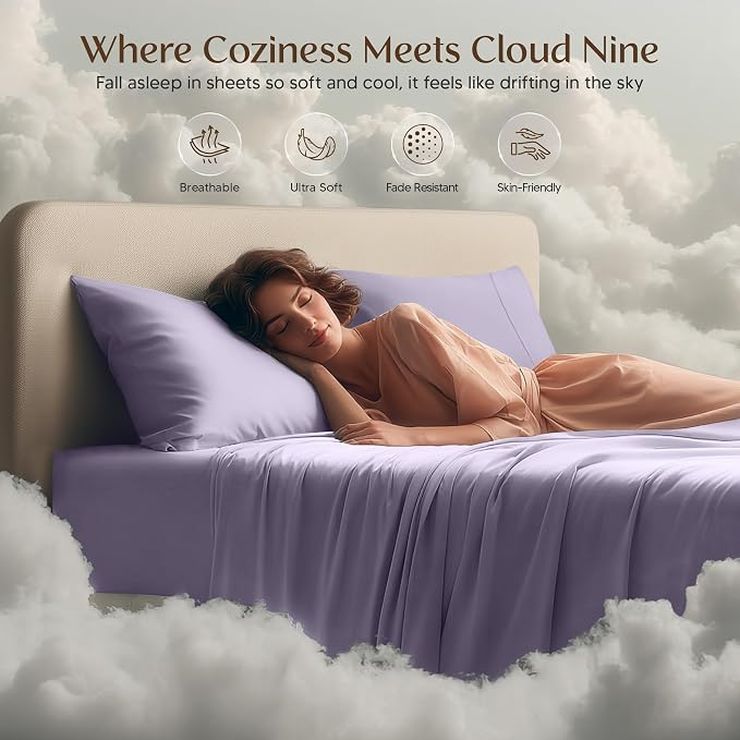 Utopia Bedding Full Size Sheet Set – 4 Piece Bed Sheets, Soft and Breathable - Image 7