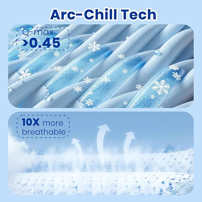 Topcee Cooling Blanket King Size- 90"x108" Summer Cooling Throw Blanket - Image 3