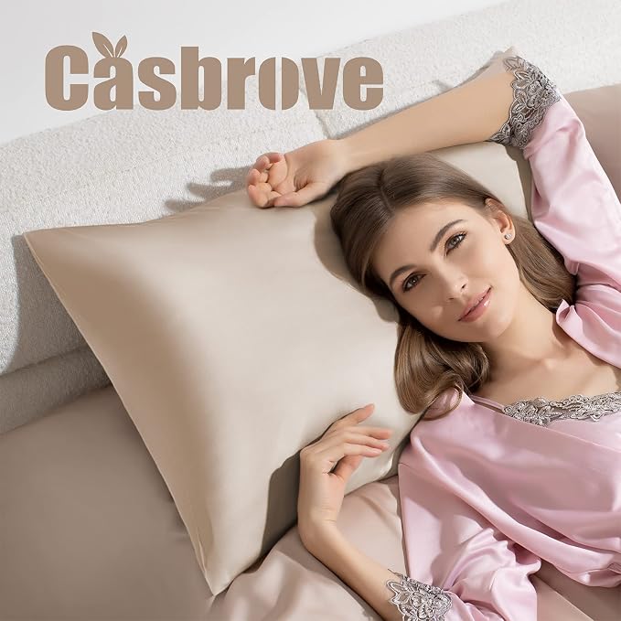 Silk Pillow Cases Mulberry Silk Pillowcases Both Sided Natural Silk Pillowcase - Image 3