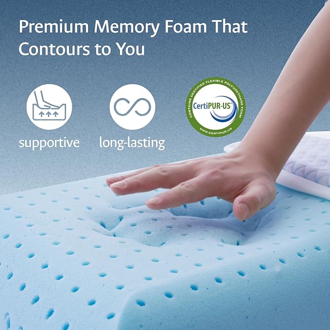 Cooling Gel Memory Foam Pillows - Image 4