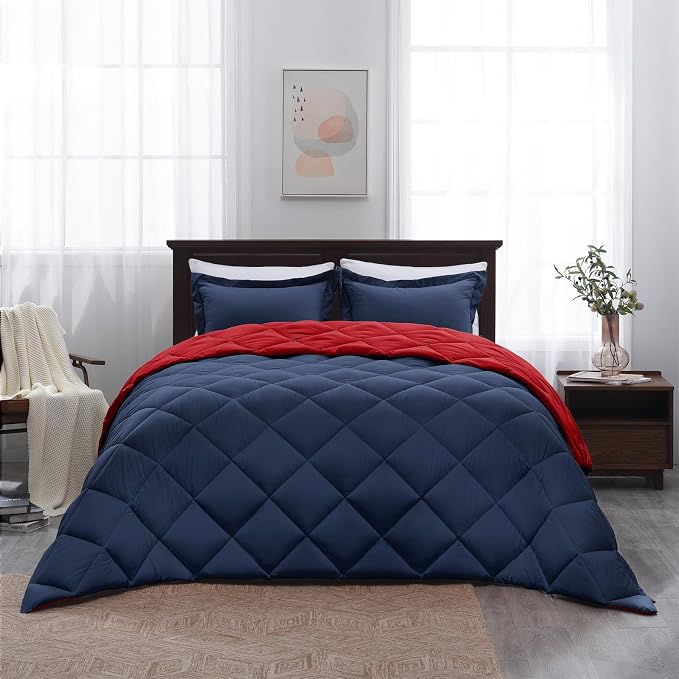 Basic Beyond California King Comforter Set, 1 Comforter 104"x96" and 2 Pillow - Image 8