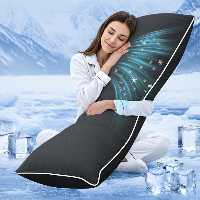 YZ HOME Cooling Body Pillow for Adults- Pillow Insert by YZHOME