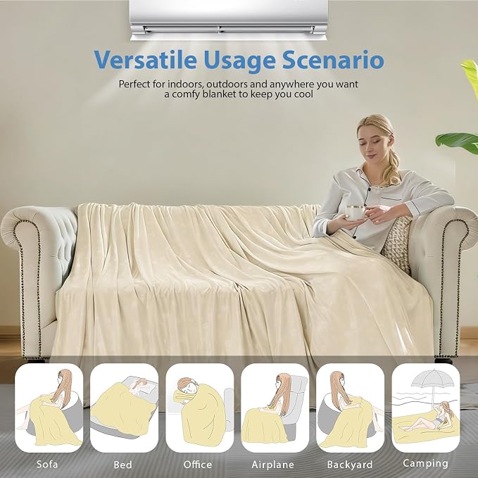 OIGAE Cooling Blanket for Hot Sleepers - Image 6