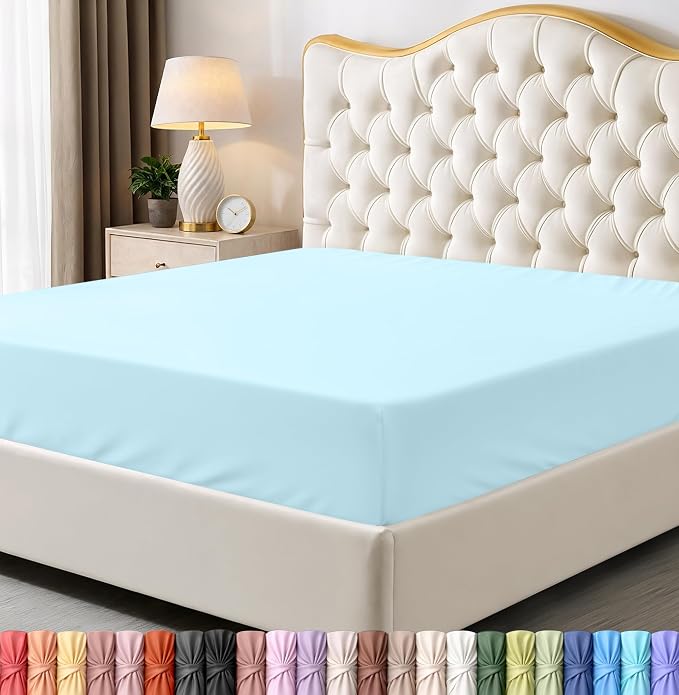 Utopia Bedding Queen Fitted Sheet by UTOPIABEDDING