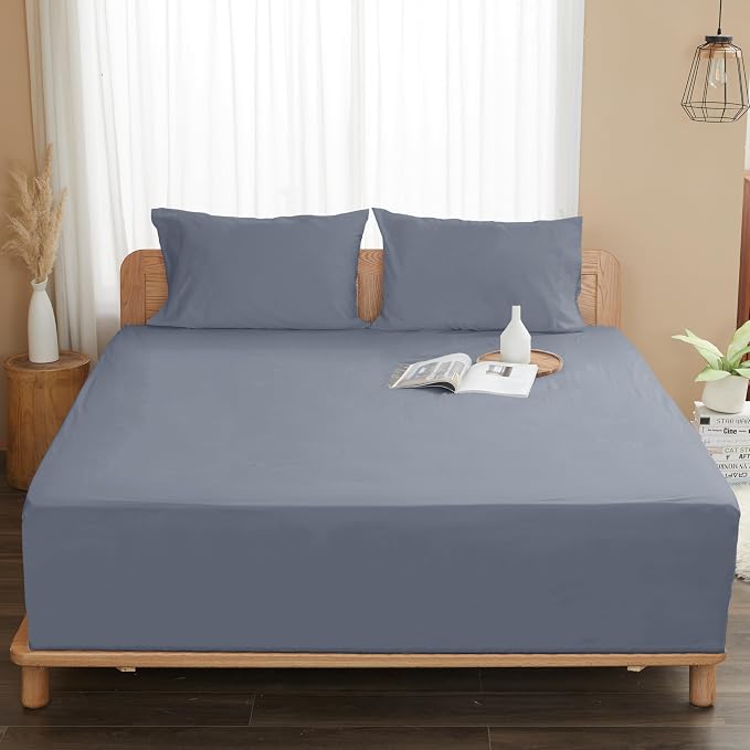 Sunflower Queen Fitted Sheet, 1-Piece Extra Deep Pocket Fitted Bottom Sheet 22" - Image 8