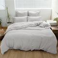 Simple&Opulence 100% Linen Duvet Cover Set 2pcs Basic Style Natural French by SimpleOpulence