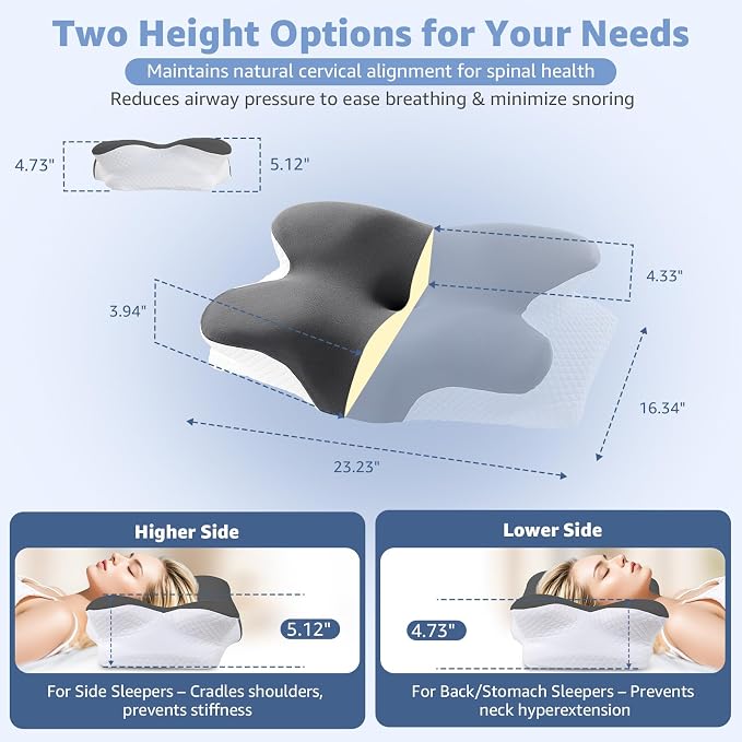 Cervical Pillow for Neck Pain Relief - Image 6