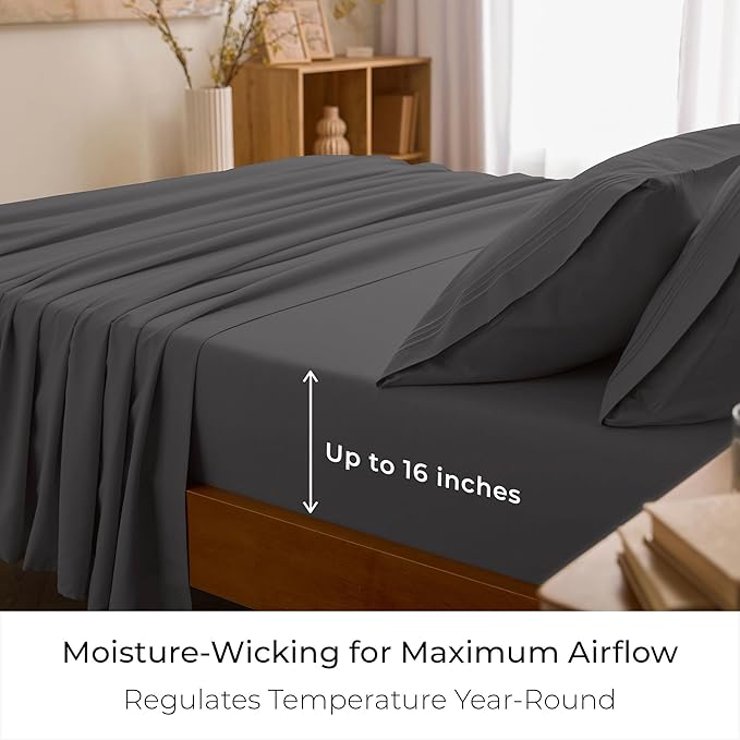 Mellanni King Sheets Set - Image 4