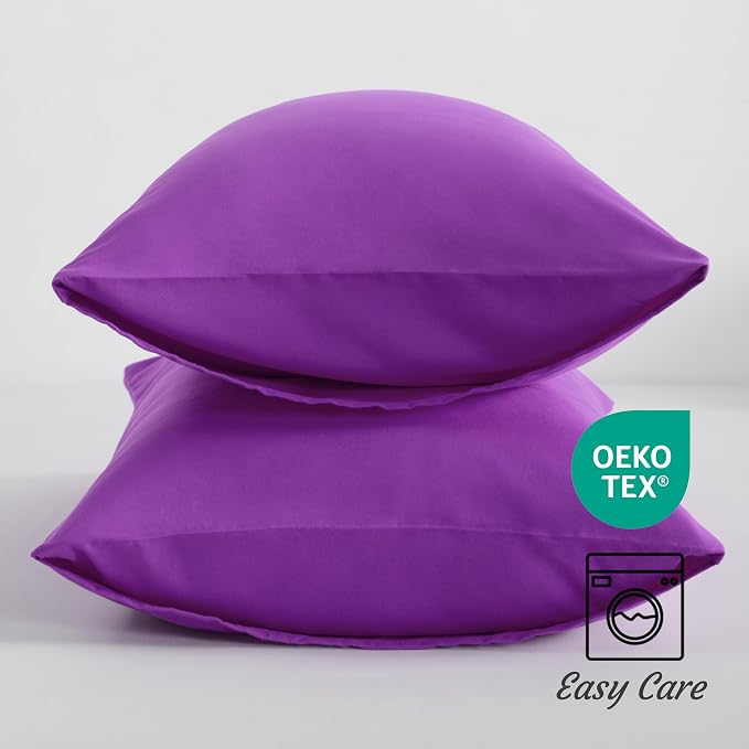 NTBAY King Pillow Cases Set of 2, 2 Pack Brushed Microfiber 20x36 Pillow Cases - Image 3