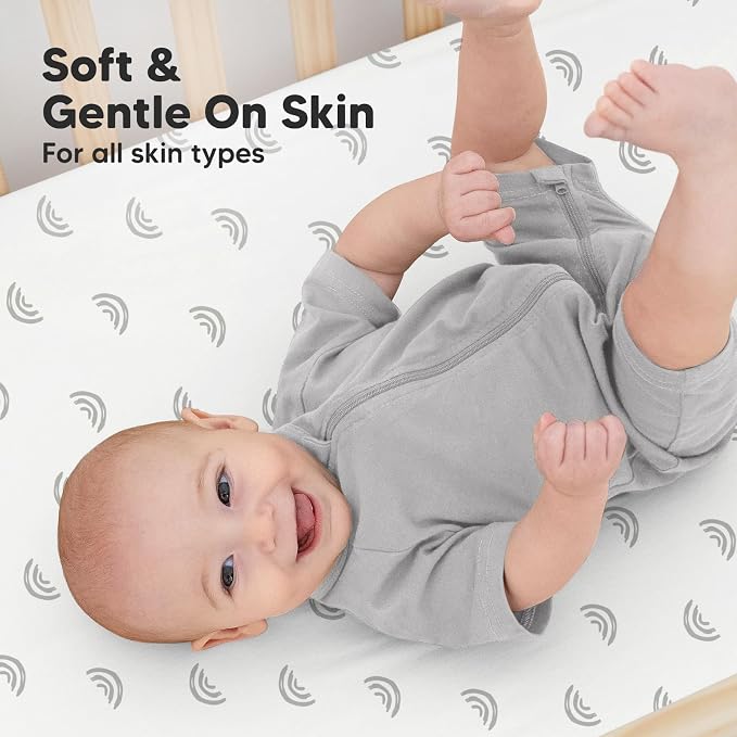 KeaBabies 2-Pack Organic Crib Sheets - Image 4