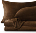 BEDELITE Flannel Sheets King Size Brown by BEDELITE