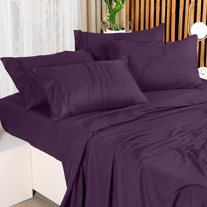 Utopia Bedding Full Sheet Set – 4 Piece Bed Sheets - Image 4
