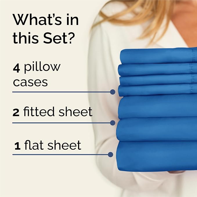 Split King 7 Piece Sheet Set - Image 2